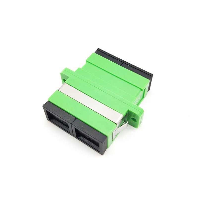 Adaptador Para Fibra Optica Monomodo Duplex  Sc Apc