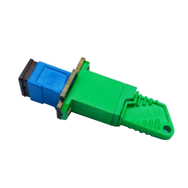 Adaptador  Hibrido Para Fibra Optica Monomodo Simplex Sc Pc / E2000 Apc
