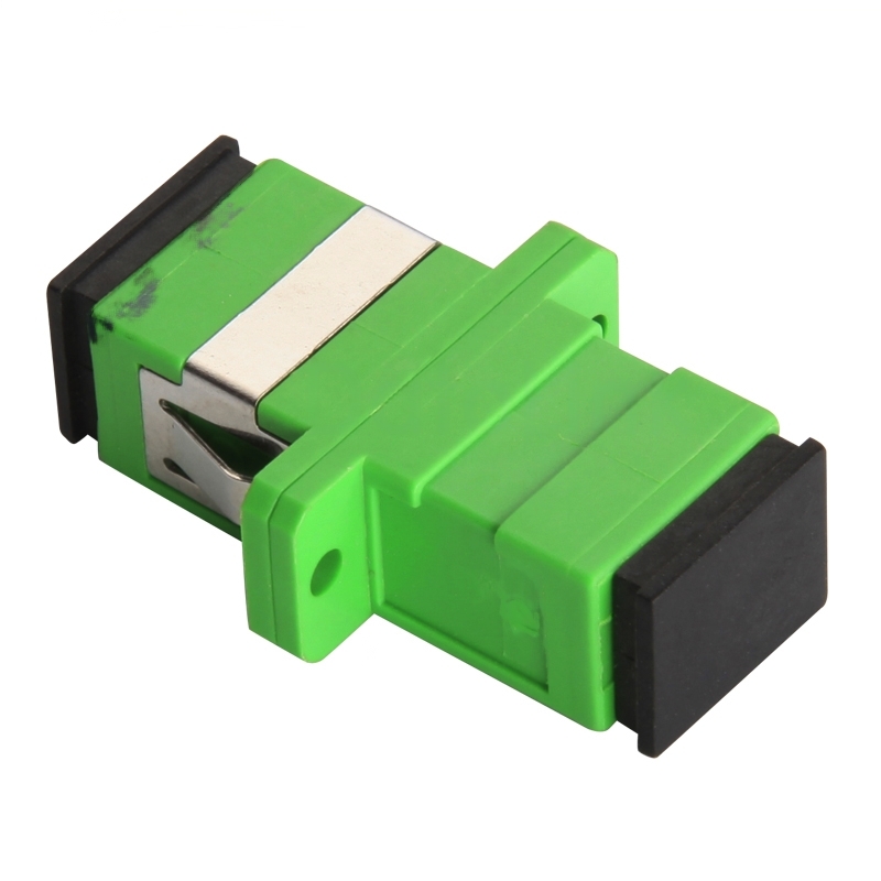 Adaptador Para Fibra Optica Monomodo Simplex  Sc Apc