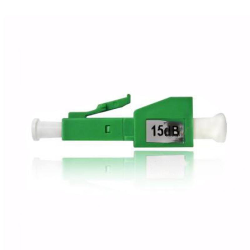 Atenuador Optico Monomodo Lc Apc En 15 Db