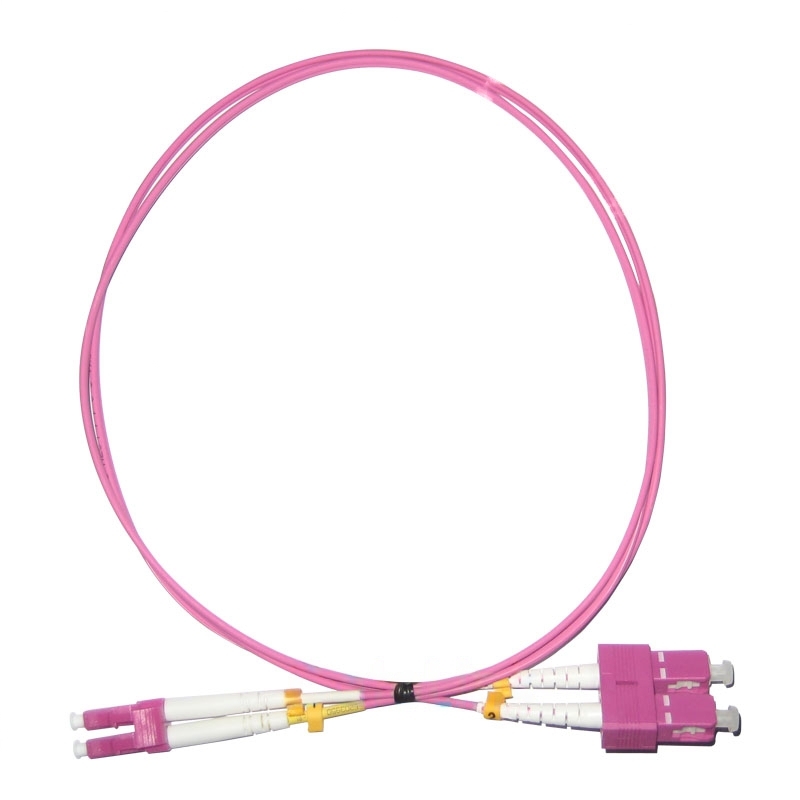 Patch Cord Duplex Multimodo Om4 50/125 Lc Pc / Sc Pc (Metros A Solicitud Del Cliente)