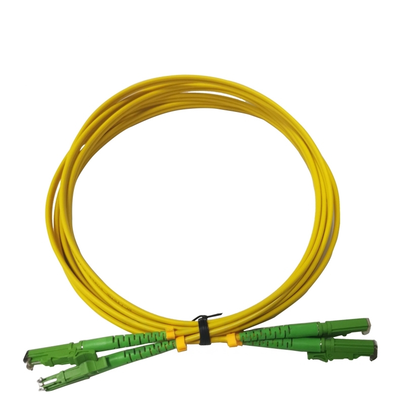 Patch Cord Duplex Monomodo Sm 9/125 E2000 Apc / E2000 Apc (Metros A Solicitud Del Cliente)