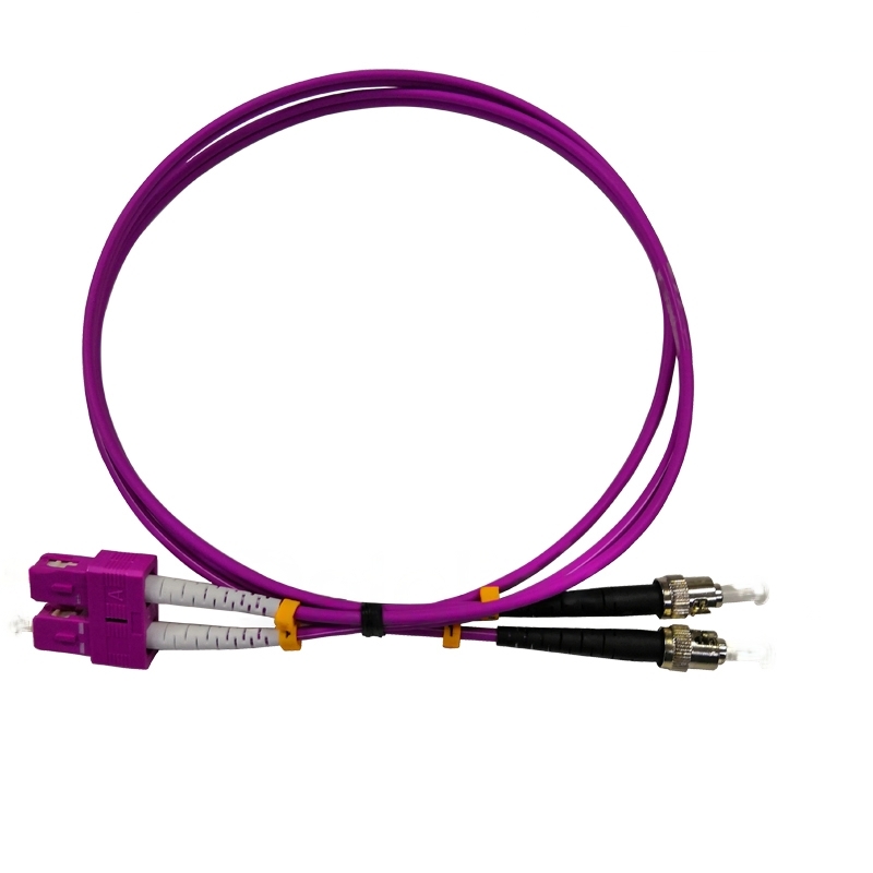 Patch Cord Duplex Multimodo   Om4 50/125 Sc Pc /St Pc (Metros A Solicitud Del Cliente)